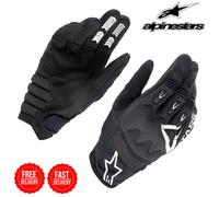 Alpinestars Techdura Motocross Gloves, black, size L for Men