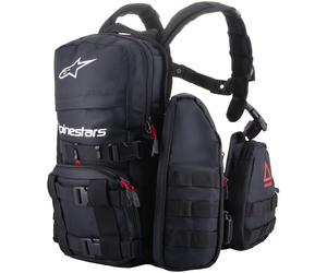Alpinestars Techdura Tactical Backpack, black/white, One size