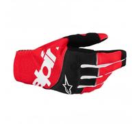 Alpinestars TechStar Bright Off-Road Motorcycle Gloves Men - Black, Red