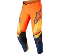 Alpinestars Techstar Factory Classic Motocross Pants, orange/blue, size 30