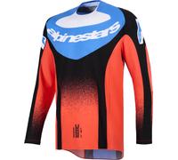 Alpinestars Techstar KNIF Motocross Jersey, black-orange, size L for Men