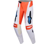 Alpinestars Techstar Knif Motocross Pants, grey-orange, size 40 for Men