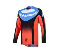 Alpinestars Techstar Knif MX Jersey Orange/Black/UCLA BlueS Orange,Black,UCLA Blue