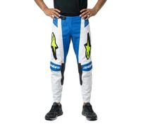 Alpinestars Motocross Pants Techstar Knif Blue/Yellow Size 38 Men