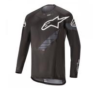 Alpinestars Techstar Long Sleeve Jersey Black Edition - Black/anthraci