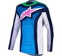Alpinestars Techstar Maven Long Sleeve Jersey Blue XL Men