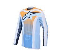 Alpinestars Techstar Maven MX Jersey Dust Blue/Tangerine/BlackL Dust Blue,Tangerine,Black