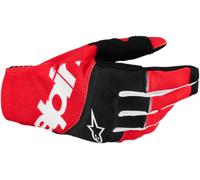 Alpinestars TechStar Bright Off-Road Motorcycle Gloves Men - Black, Red