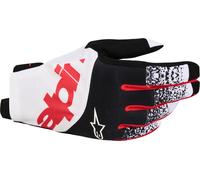 Alpinestars Techstar Motocross Gloves, black/white/red, size 2XL