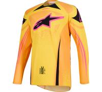 Alpinestars Techstar Nomur Motocross Jersey, orange/yellow, size M