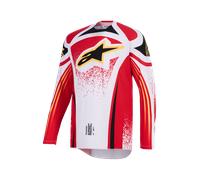 Alpinestars Techstar Nomur MX Jersey Grey/Red/BlackL Grey,Red,Black