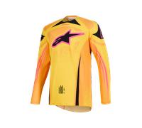 Alpinestars Techstar Nomur MX Jersey Orange/Yellow/PinkL Orange,Yellow,Pink