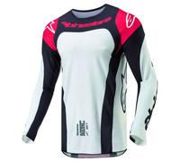 Alpinestars Techstar Ocuri Motocross Jersey, black-white-red, size L