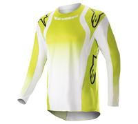 alpinestars Techstar Push Jersey men Yellow/Neon white, S