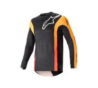 Alpinestars Techstar Sein Motocross Jersey, black-orange, size L for Men