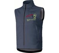 Alpinestars Techstar Softshell Motocross Vest, grey, size 3XL for Men