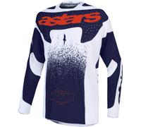 Alpinestars Techstar Swan Motocross Jersey, dark grey/purple, size XL