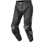Alpinestars Track v2 Motorcycle Leather Pants, black, size 48 for Men