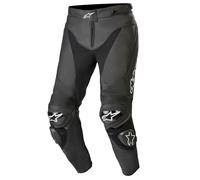 Alpinestars Track V2 Leather Motorcycle Motorbike Pants Black