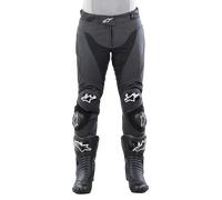 Alpinestars Leather Motorcycle Pants Track V2 - Black 312901910