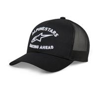 Alpinestars Triple Trucker Hat Unisex Casual Baseball Snap Back Cap Black White