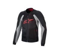 Alpinestars Troop-Air Protector Jacket, black-grey-red, size XL for Men