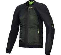 Alpinestars Troop-Air Protector Jacket, black-yellow, size 3XL for Men