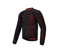 Alpinestars Troop-Air Pro Protector Jacket, black-red, size XL for Men