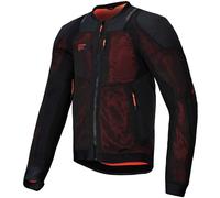 Alpinestars Troop-Air Pro Motorcycle Jacket - Black/Fluo Red 33011251030