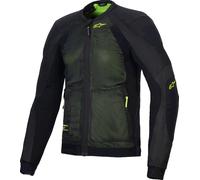 Alpinestars Troop-Air Protector Jacket, black/neon yellow, size S