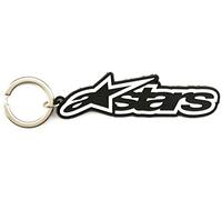 Alpinestars unisex-adult Blaze Key Fob, Black White, One size