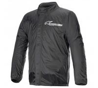 Alpinestars Unisex Adults Waterproof Rain Jacket - Hurricane Rain V2 - Black