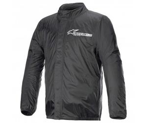 Alpinestars Unisex Adults Waterproof Rain Jacket - Hurricane Rain V2 - Black