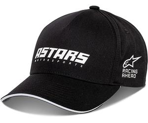 Alpinestars Unisex Tension Hat Baseball Cap - Black ONE SIZE