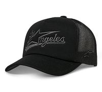 Alpinestars Los Angeles Foam Trucker Hat Baseball Cap, Black/Charcoal, One Size