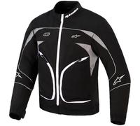 Alpinestars Unite Motorcycle Motorbike Textile Jacket - Black / Dark Grey