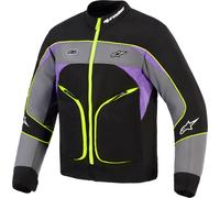 Alpinestars Unite Motorcycle Textile Jacket, black/grey/yellow, size M