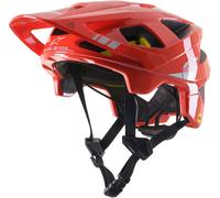 Alpinestars Vector Tech MIPS Helmet Red Silver - S
