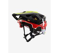 AlpineStars Vector Tech MIPS Helmet Black Yellow Red - S