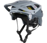 Alpinestars Vector Tech Zeal Bicycle Helmet, light grey matte/dark grey/red, size S (51-55)
