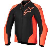 Alpinestars Viper Air V4 Motorcycle Textile Jacket, black-red, size S for Men