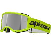 Alpinestars Vision 3 Wordmark Mirror Motocross Goggles, yellow for Men