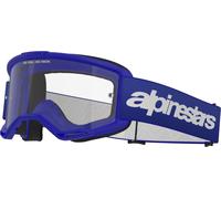 Alpinestars Vision 3 Wordmark Motocross Goggles, blue for Men