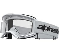 Alpinestars Vision 3 Wordmark Motocross Goggles, white/black, One size