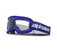 Alpinestars Vision 3 Wordmark MX Goggles Blue Blue