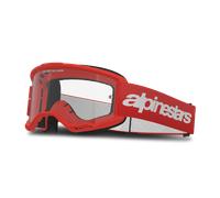 Alpinestars Vision 3 Wordmark Motocross Goggles, red for Men