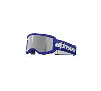 Alpinestars Vision 3 Wordmark Mirror Motocross Goggles, blue for Men