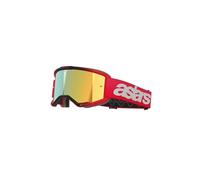 Alpinestars Vision 5 Blaze Mirror Motocross Goggles, red for Men