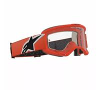 Alpinestars Vision 5 Corp Moto Motorcycle Motorbike Goggles Orange / Clear