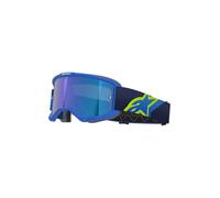 Alpinestars Vision 5 Corp Motocross Goggles Blue/Neon Yellow